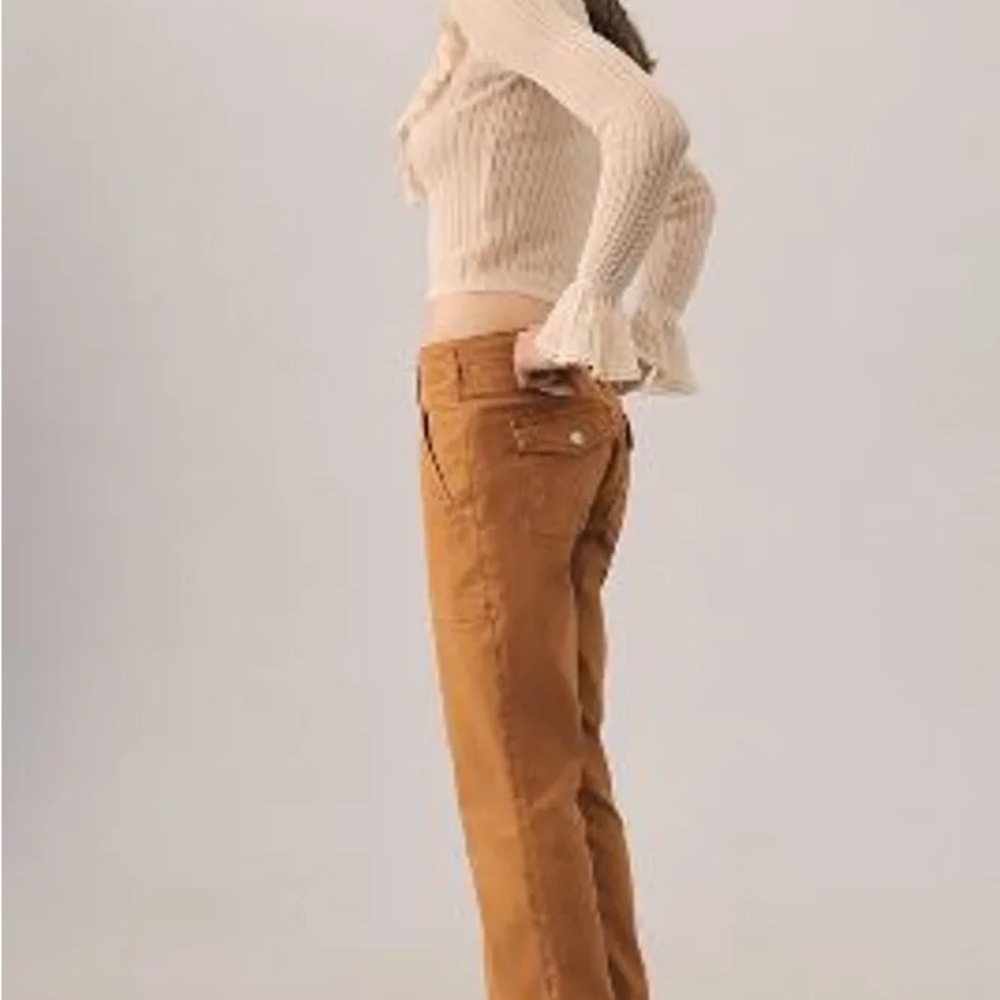 Anthropologie Yaya Pilcro Mid Rise Crop Flare. Size 30 - Picture 4 of 5